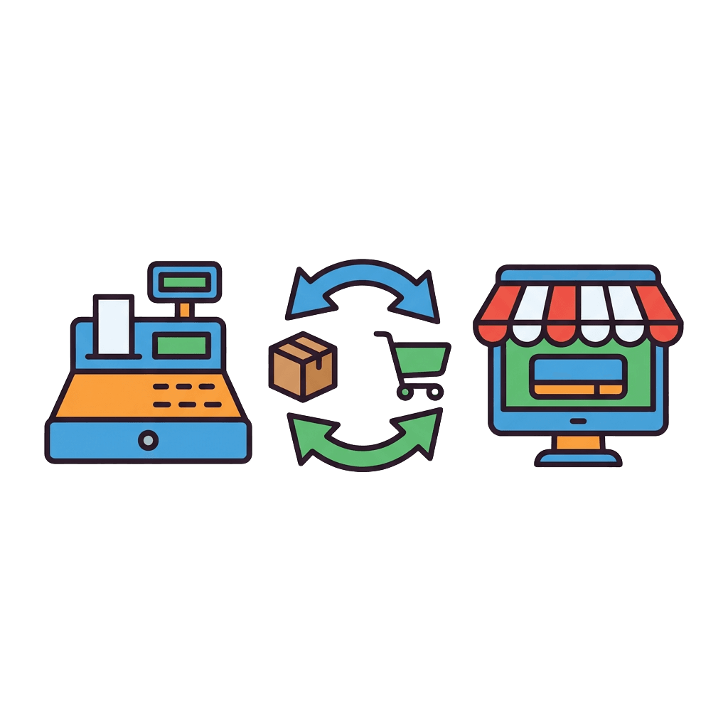Bestandssynchronisation zwischen Filiale und Onlineshop